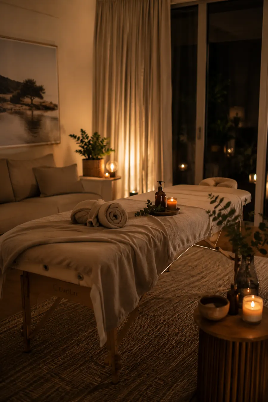 Cape Town home transformed into a private mobile spa treatment room